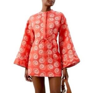 STAUD Karlee linen dress